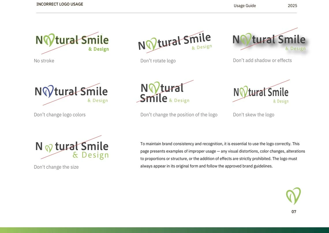 BrandBook Natural smile and design-12